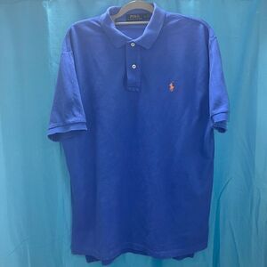 Polo Ralph Lauren shirt blue orange